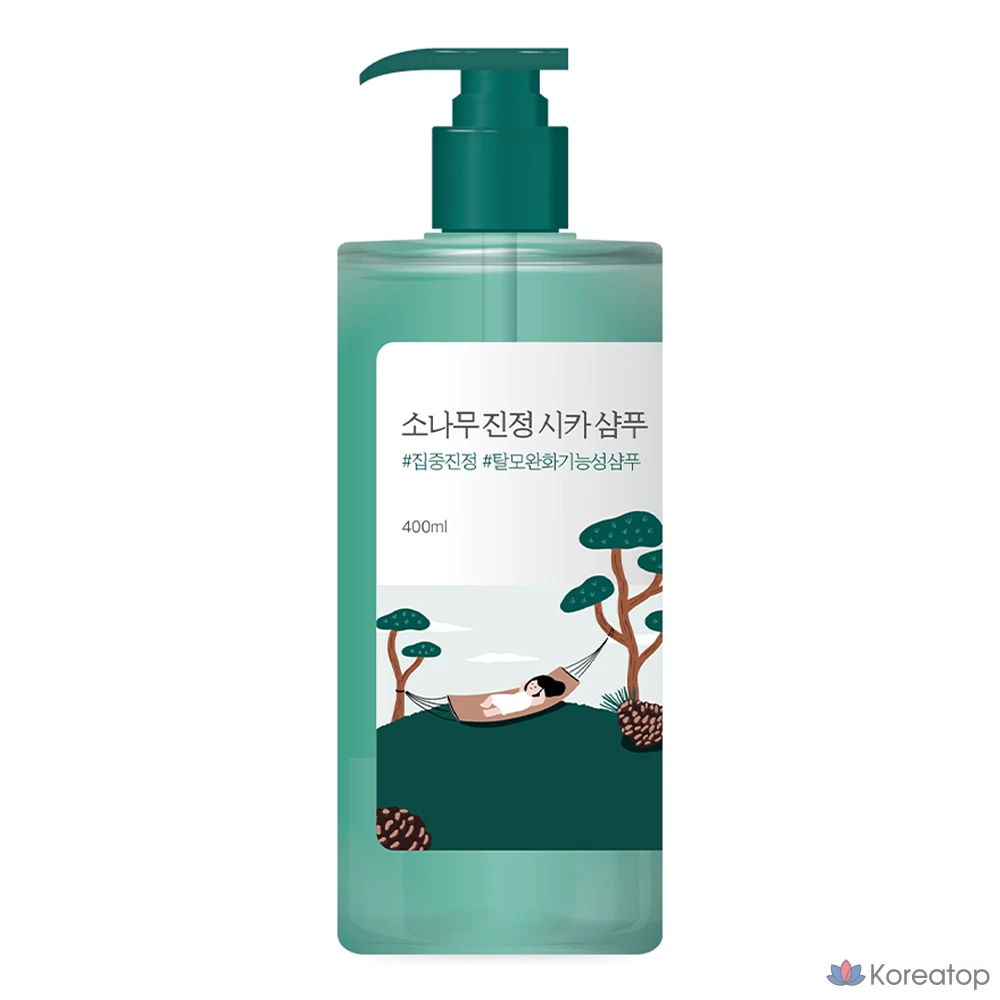 Шампунь Round Lab Pine Calming Cica Shampoo, 400 мл, 1 шт.