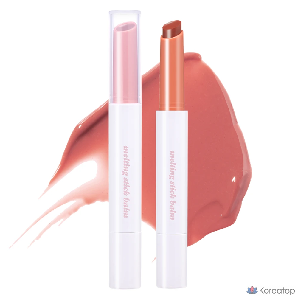 Бальзам для губ MERZY More Shine Melting Stick Balm, оттенок MS02 Dear Muse, 2 г, 1 шт.