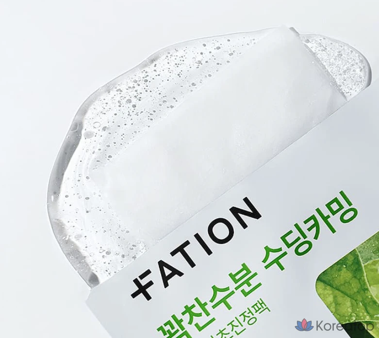Тканевая маска для лица FATION Real Fit Centella Calming Mask, 23 мл, 10 шт., фото 2