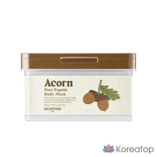Тканевая маска для лица Skinfood Acon Pore Peptide Daily Mask, 270 г, 120 шт., фото 5