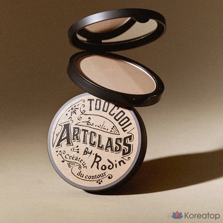 Палетка для контуринга Too Cool For School Artclass By Rodin Shading, оттенок Modern, 9.5 г + кисть для контуринга, 1 шт., фото 3