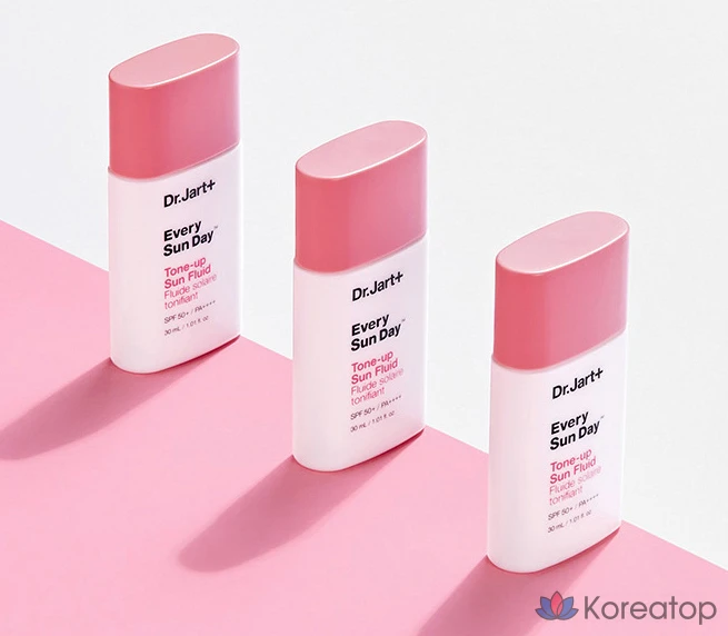 Солнцезащитный крем Dr. Jart+ Every Sun Day Tone-Up Sun Fluid SPF50+ PA++++, 30 мл, 1 шт.