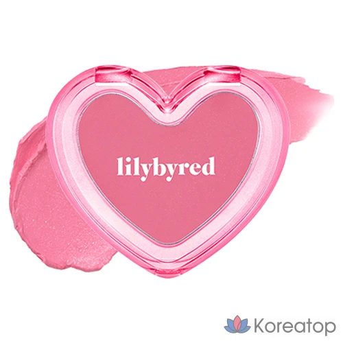 Румяна Lilybyred Love Beam Sherbet Cheek, оттенок 06 Raspberry Topping, 3.5 г, 1 шт.
