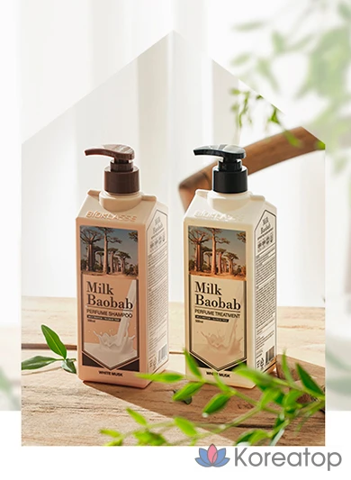 Кондиционер для волос Milk Baobab Perfume Hair Treatment, аромат White Musk, 500 мл, 1 шт.