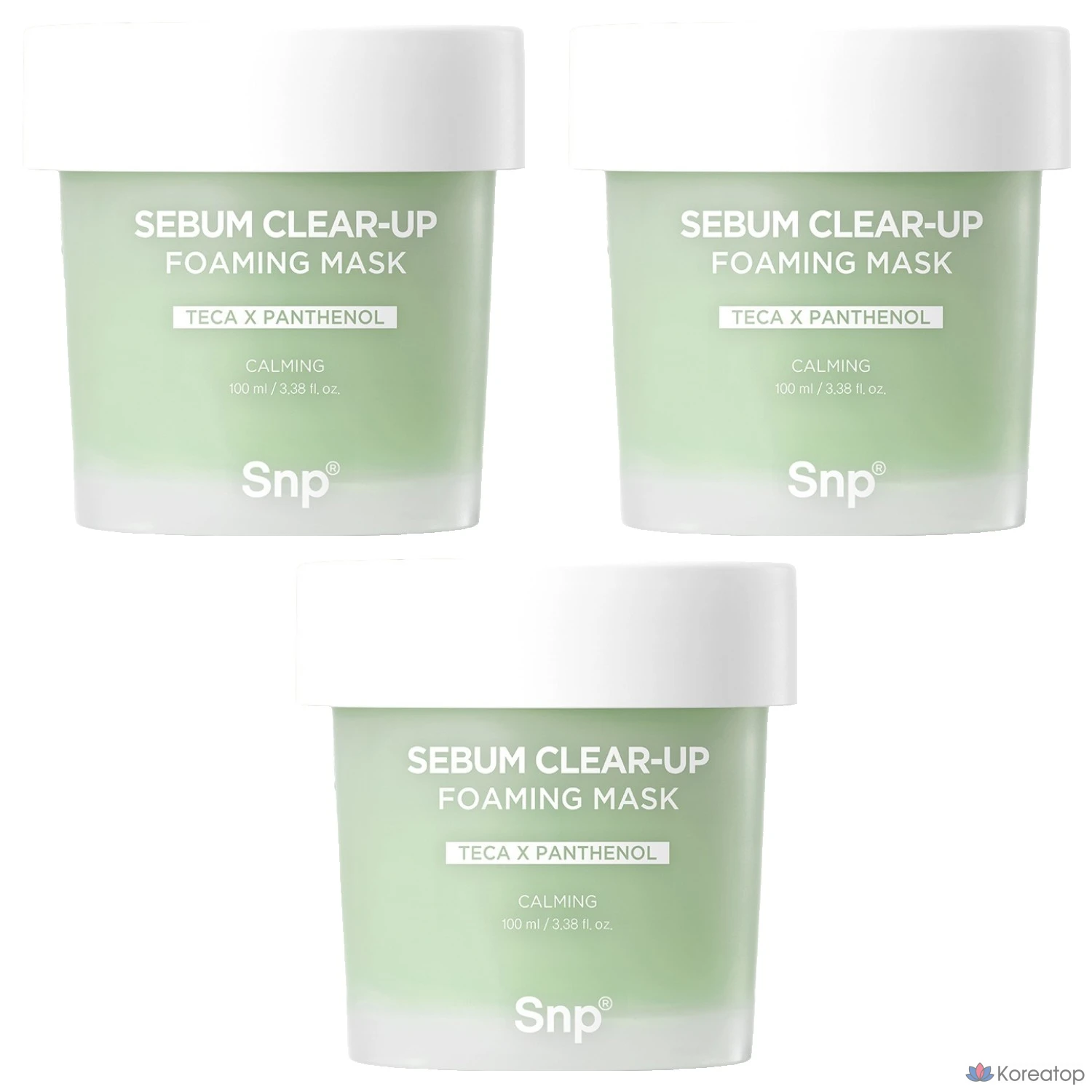 Пенка для умывания SNP Pore Clear Bubble Mask, 100 мл, 3 шт.