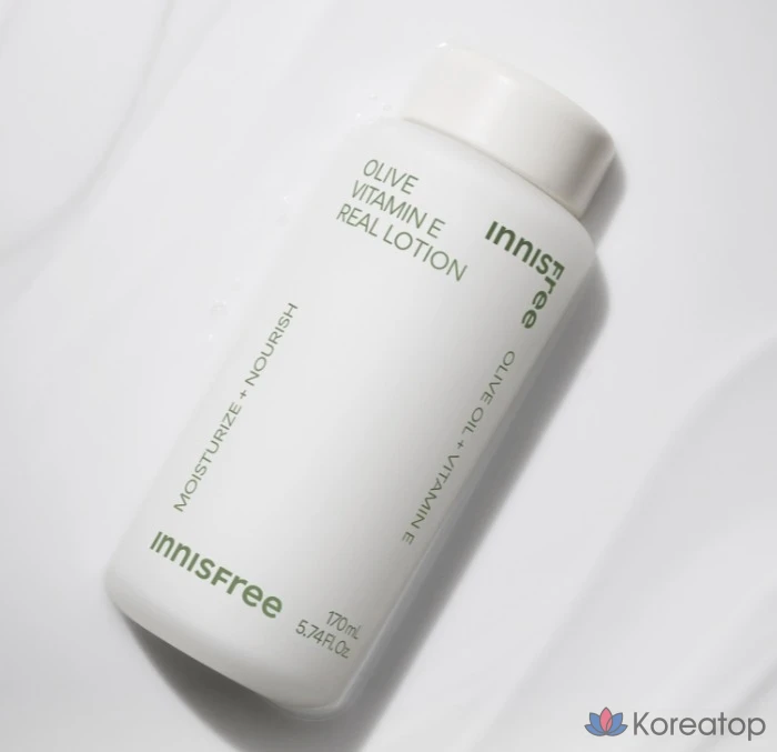 Лосьон для лица Innisfree Olive Vitamin E Real Lotion, 170 мл, 1 шт., фото 2