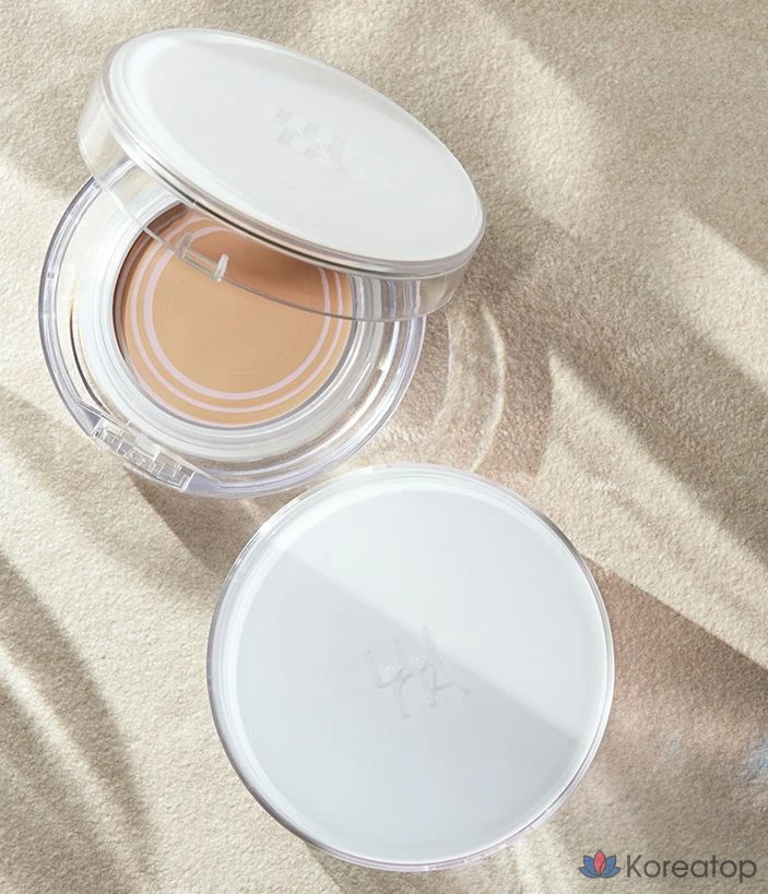 Компактная пудра Luna Moisture Glow Pact Clear, оттенок 21 Vanilla, 12.5 г + рефил, 1 шт., фото 10