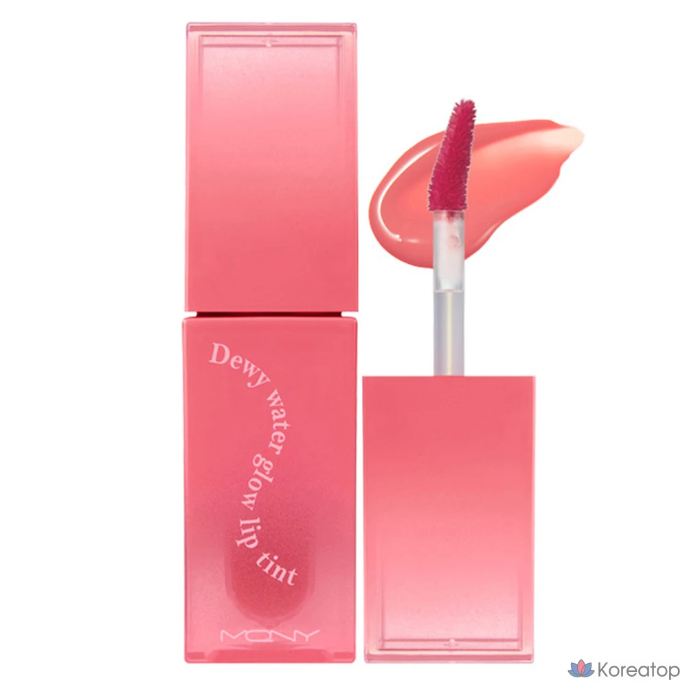 Тинт для губ Mqny Dewy Water Glow Tint, оттенок 06 Juicy Pink, 3.5 г, 1 шт.
