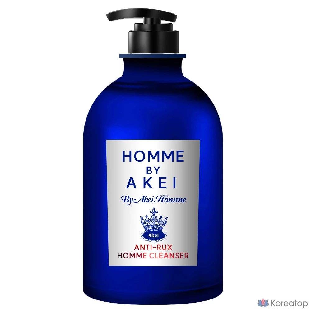Очищающее средство для мужчин Akei Derma+ Anti-Lux All-in-One Cooling, 550 мл, 1 шт.