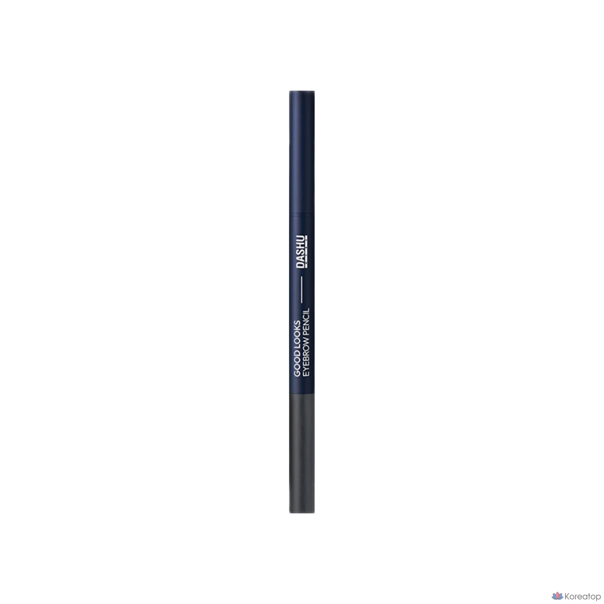Карандаш для бровей DASHU Men's Good Looks Eyebrow Pencil, оттенок Natural Black, 1 шт., фото 2