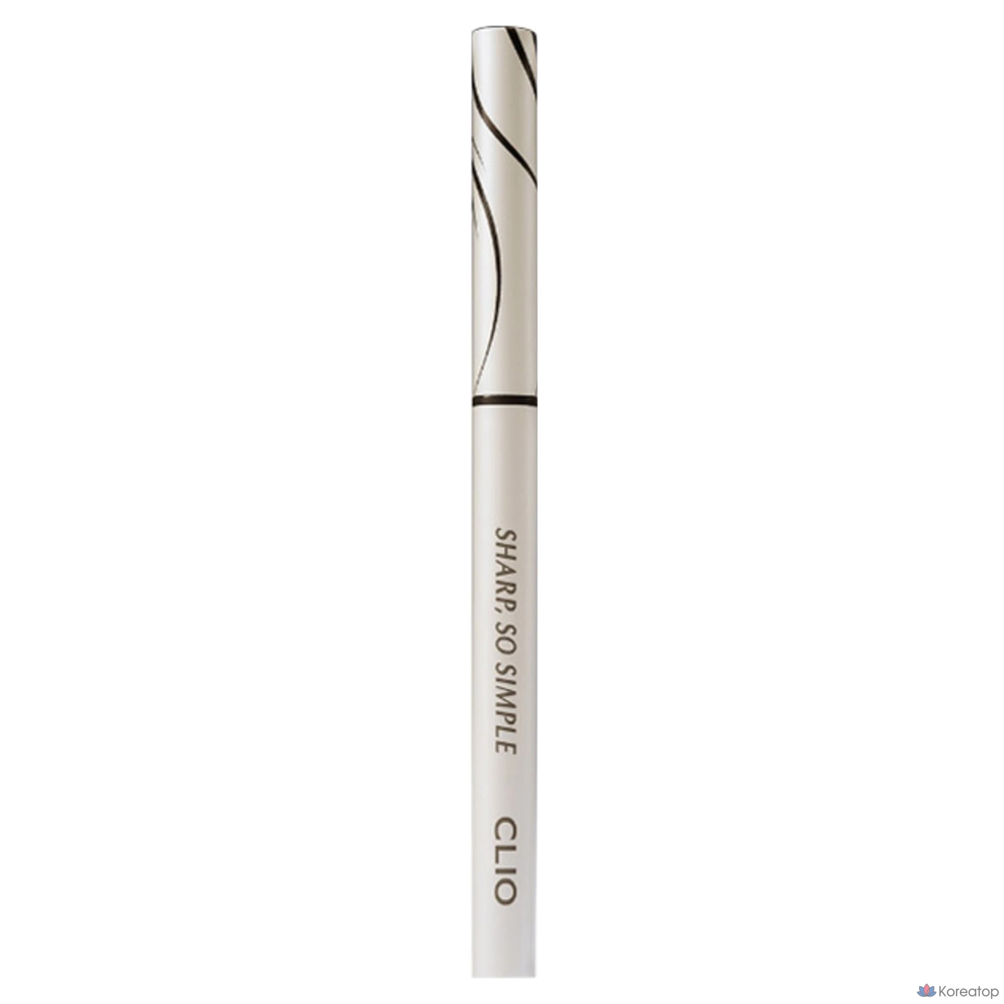 Подводка для глаз Clio Sharp So Simple Waterproof Pencil Liner, оттенок 7 Creamy Ivory, 0.14 г, 1 шт., фото 5