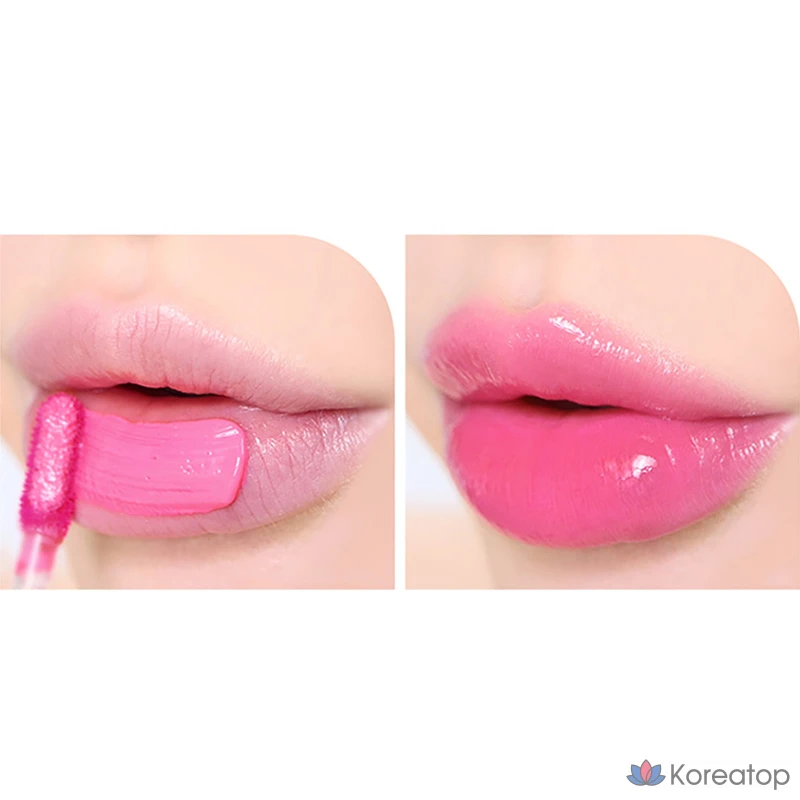 Тинт для губ Bouquet garni Glam Dew Lip Tint, оттенок 05 Pink Potion, 3.5 г, 1 шт., фото 5