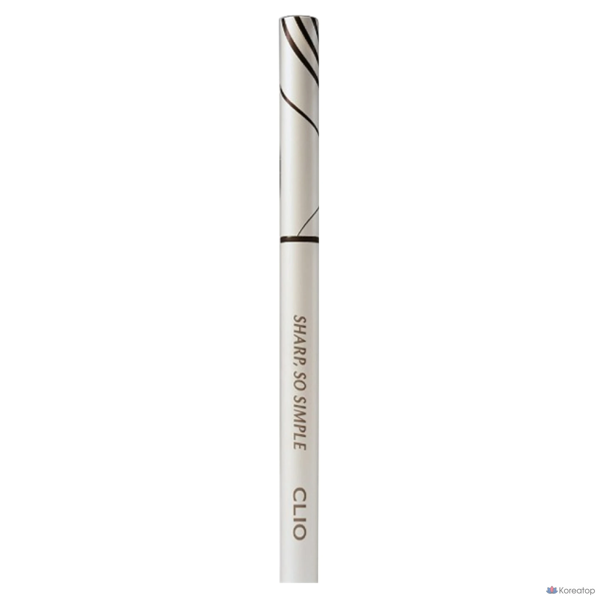 Подводка для глаз Clio Sharp So Simple Waterproof Pencil Liner, оттенок 7 Creamy Ivory, 0.14 г, 1 шт., фото 6