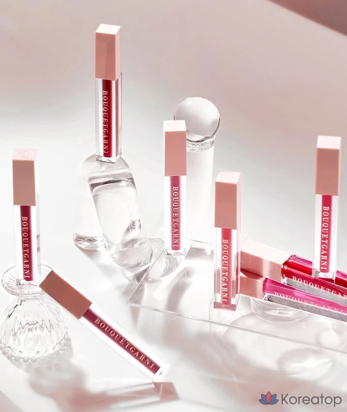 Тинт для губ Bouquet garni Glam Dew Lip Tint, оттенок 05 Pink Potion, 3.5 г, 1 шт., фото 9