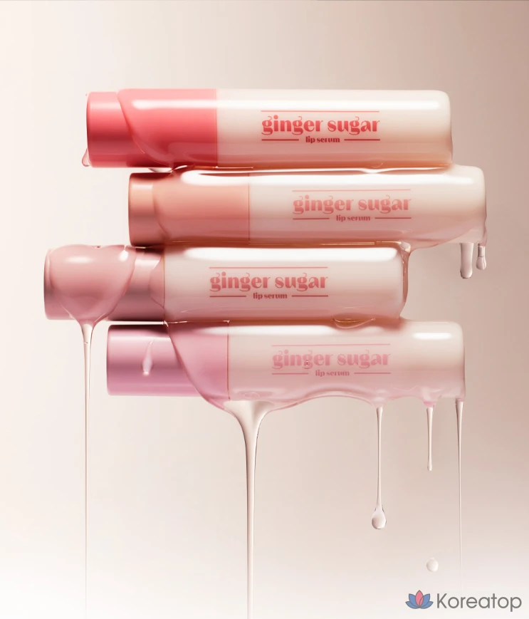 Липкий бальзам для губ Etude House Ginger Sugar Lip Serum, оттенок 04 Veil Red, 13 г, 1 шт., фото 7
