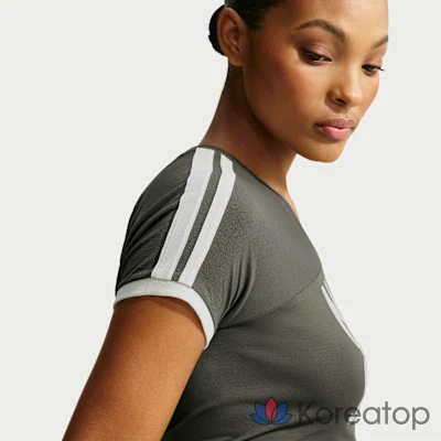 Топ женский Nike Skims Stretch Knit V-Neck Short Sleeve Top, фото 3