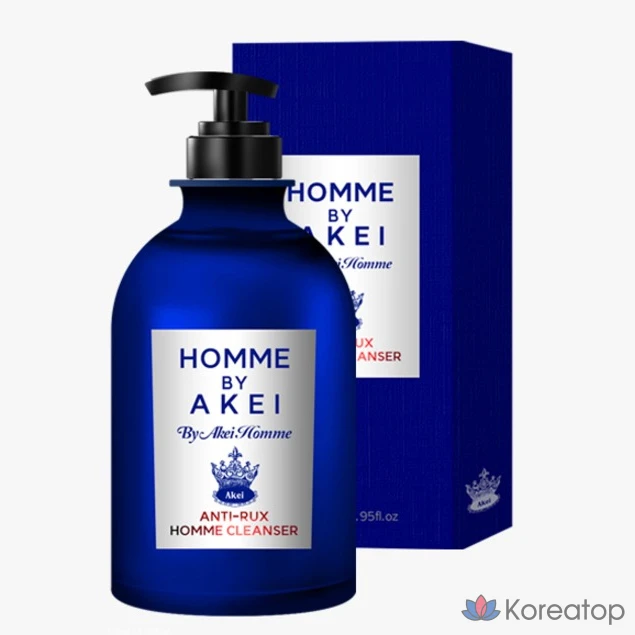 Очищающее средство для мужчин Akei Derma+ Anti-Lux All-in-One Cooling, 550 мл, 1 шт.