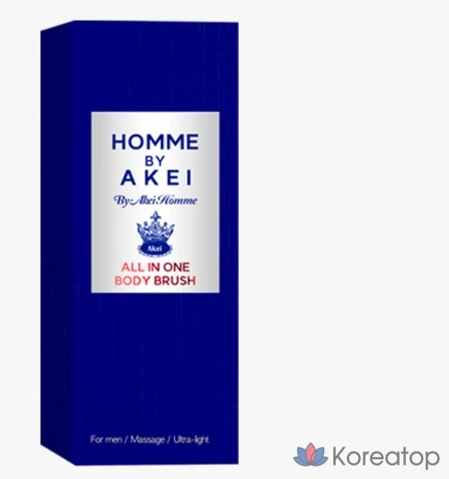 Боди-браш Akei Derma+ Homme All-in-One Body Brush, оттенок Navy, 2 шт., фото 2