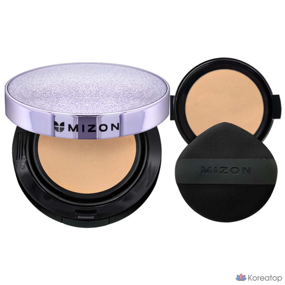 Кушон Mizon Vegan Collagen Essence Mesh Cushion, оттенок 23, 15 г, 2 шт.