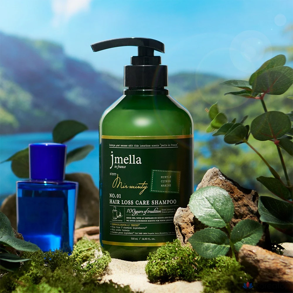 Шампунь против выпадения волос Jmella In France Mir Minty Shampoo, 500 мл, 1 шт.