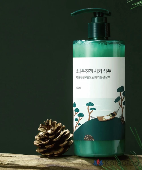 Шампунь Round Lab Pine Calming Cica Shampoo, 400 мл, 1 шт.
