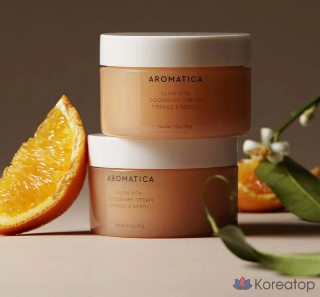 Крем Aromatica Glow Vita Good Night Orange &amp; Neroli, 90 г, 1 шт.