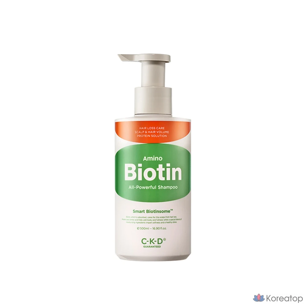 Шампунь CKD Amino Biotin All Powerful Shampoo, 500 мл, 1 шт.