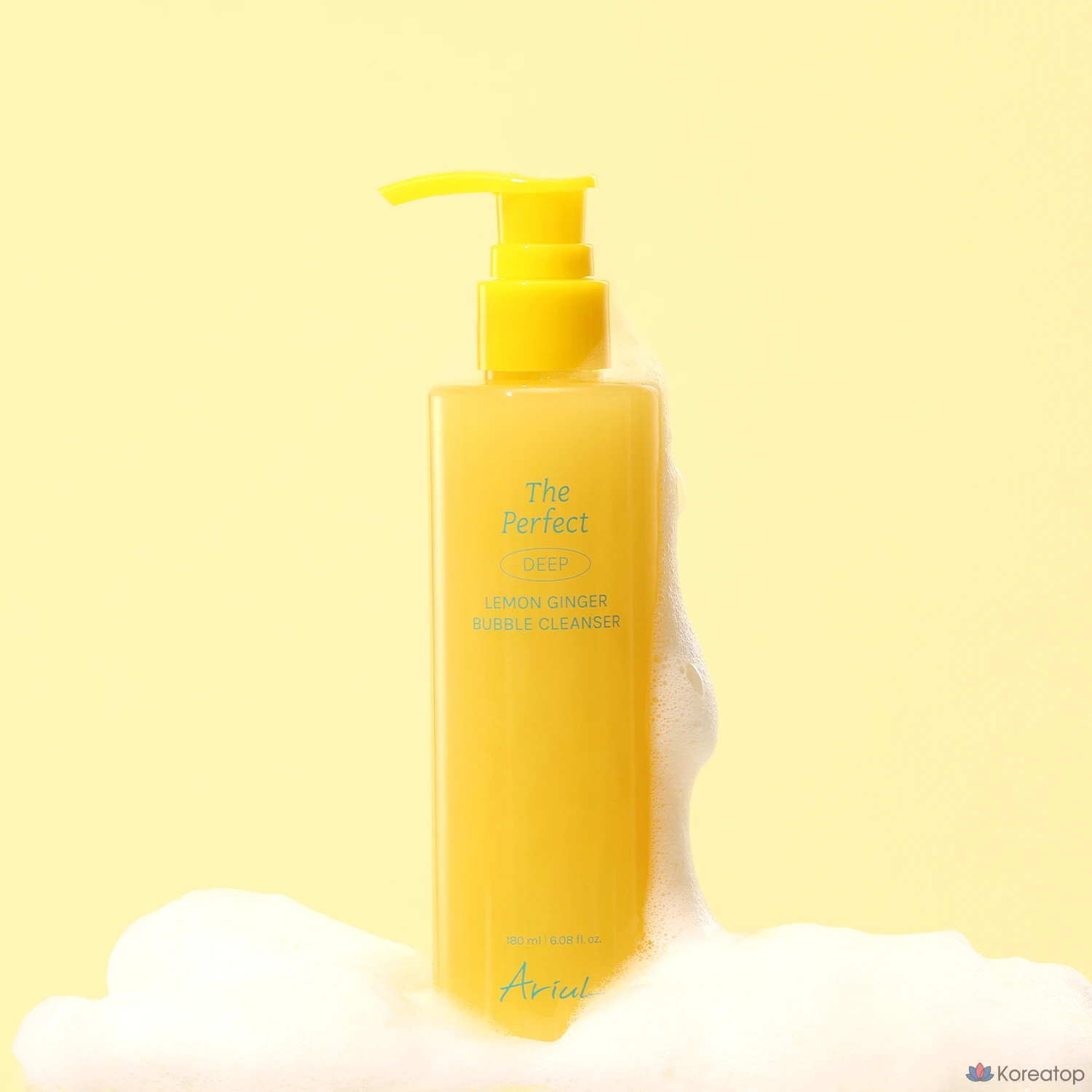 Очищающее средство с пузырьками Ariul The Perfect Lemon Ginger Cleanser, 180 мл, 1 шт.