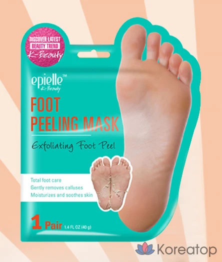 Пилинг для ног Epielle Foot Peeling Mask, 40 г, 6 шт.