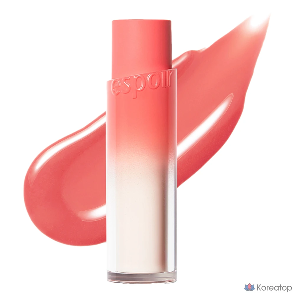 Помада для губ Espoir Nowhere Baming Glow Lipstick, оттенок 15 Peach Dew, 1 шт.