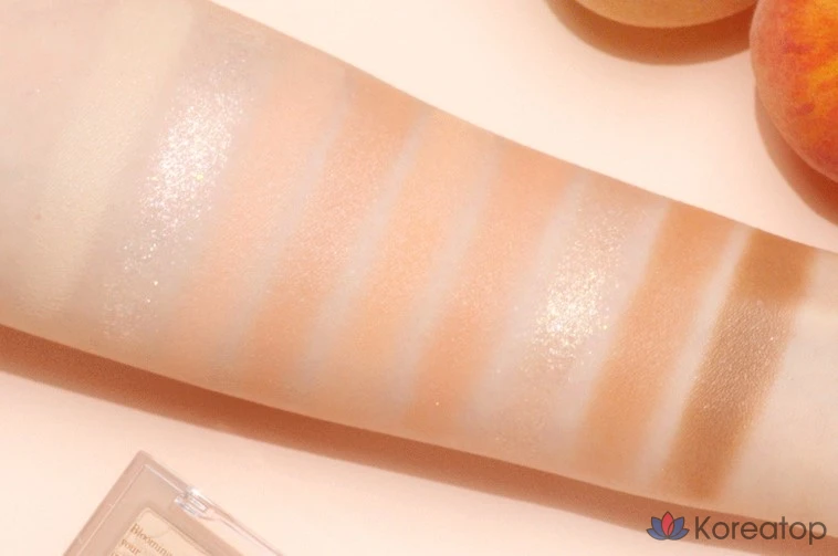 Тени для век Dasique Shadow Palette, 14 Peach Squeeze, 1 шт., фото 6