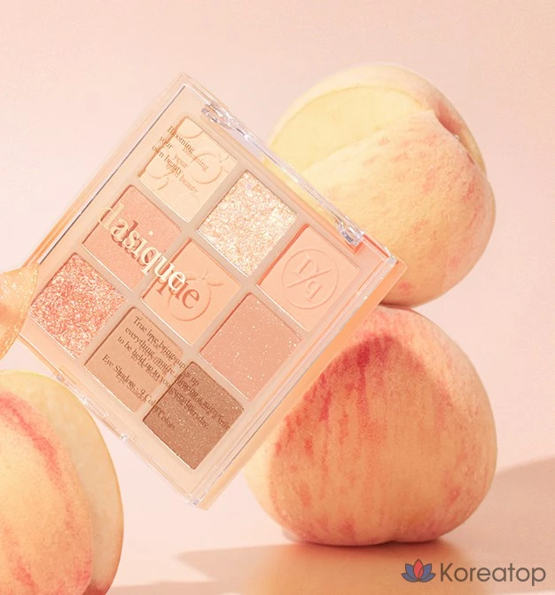 Тени для век Dasique Shadow Palette, 14 Peach Squeeze, 1 шт., фото 8