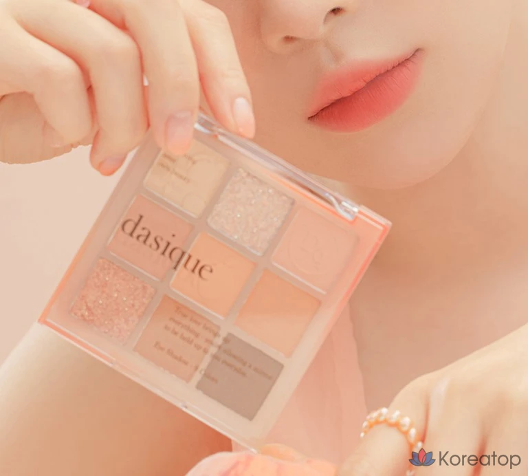 Тени для век Dasique Shadow Palette, 14 Peach Squeeze, 1 шт., фото 9