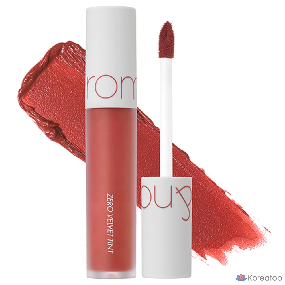 Тинт для губ ROM&ND Zero Velvet Tint, оттенок 02 Joyful, 5.5 г, 1 шт.