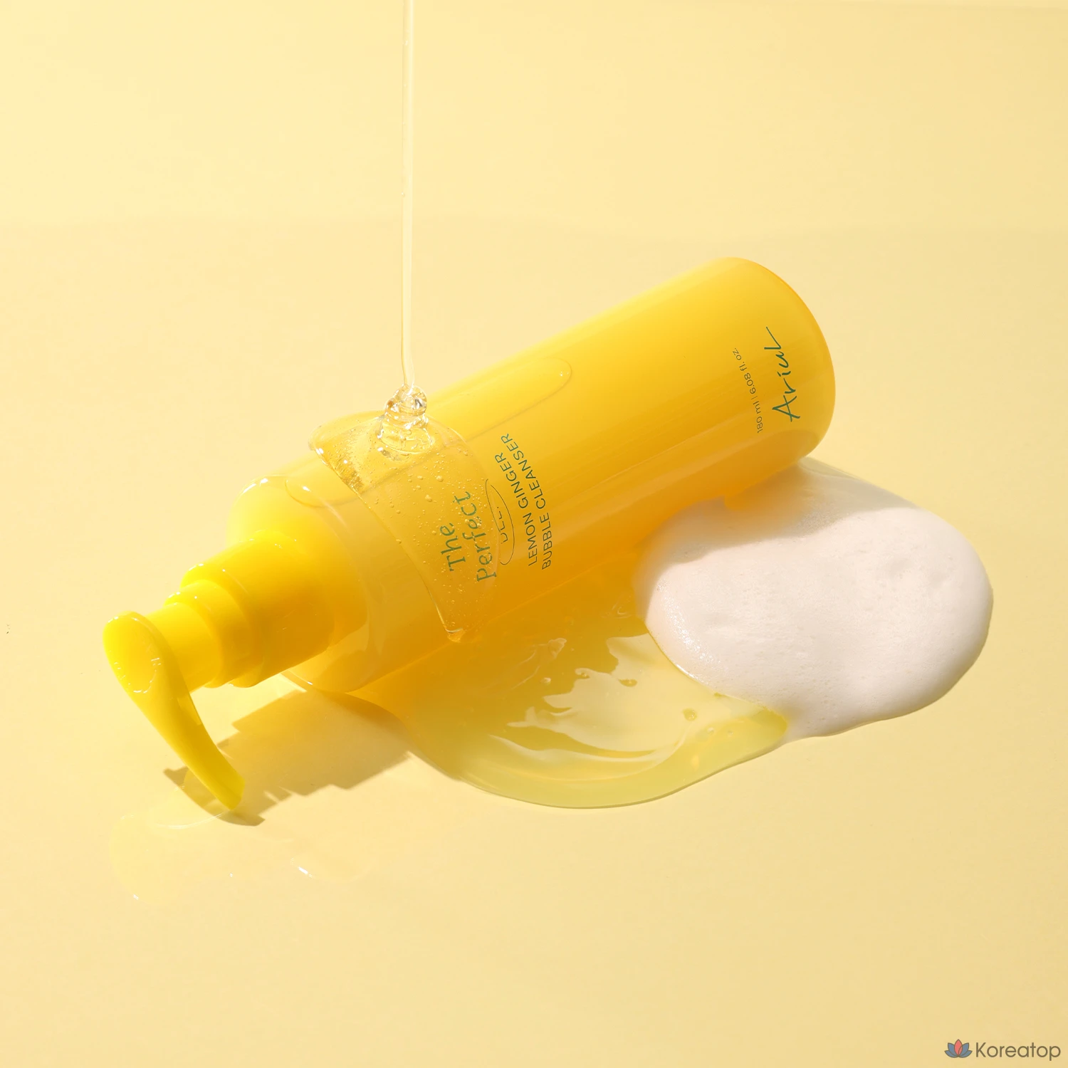Очищающее средство с пузырьками Ariul The Perfect Lemon Ginger Cleanser, 180 мл, 1 шт.