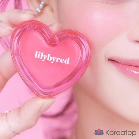 Румяна Lilybyred Love Beam Sherbet Cheek, оттенок 06 Raspberry Topping, 3.5 г, 1 шт., фото 3