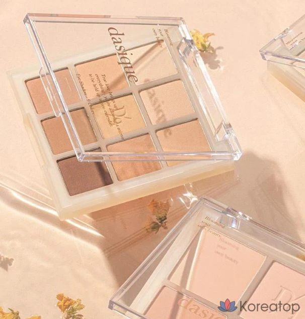 Тени для век Dasique Shadow Palette, оттенок 12 Warm Blending, 1 шт., фото 10