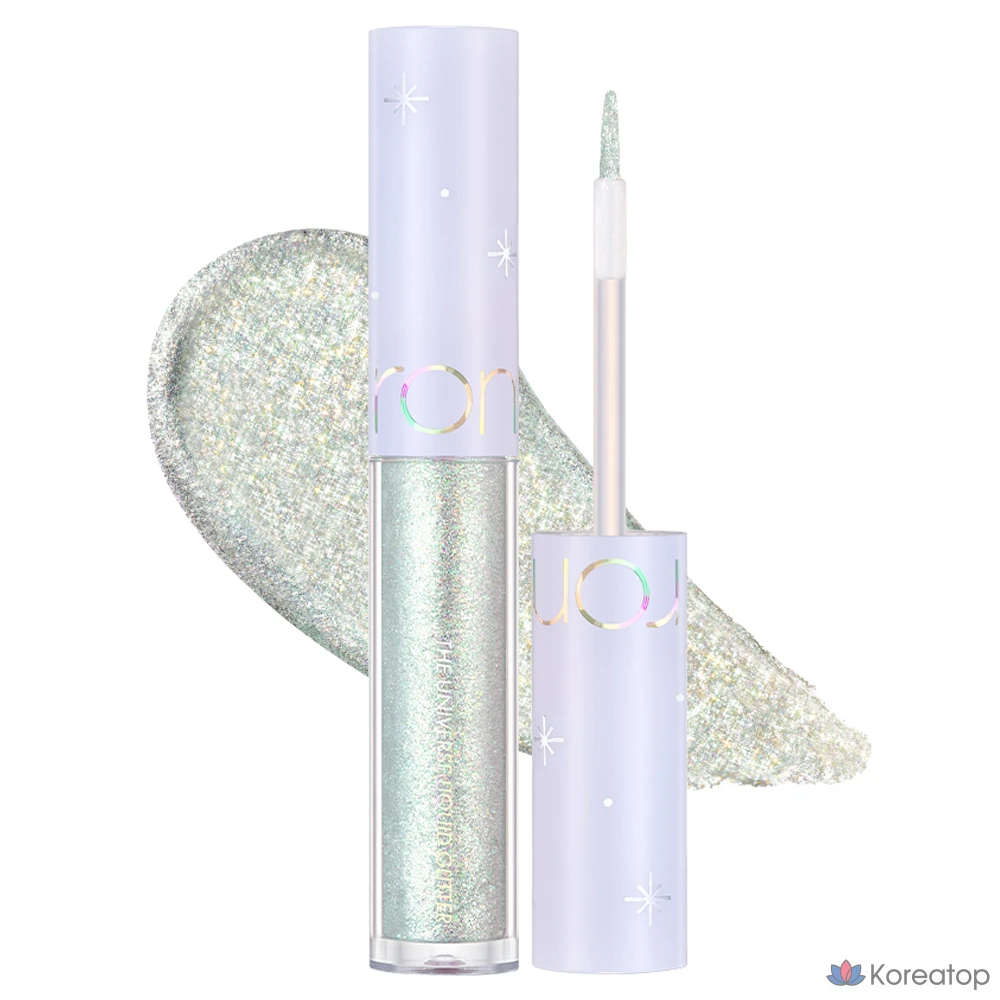 Тинт для губ ROM&amp;ND The Universe Liquid Glitter, оттенок 08 Minty Way, 1 шт.