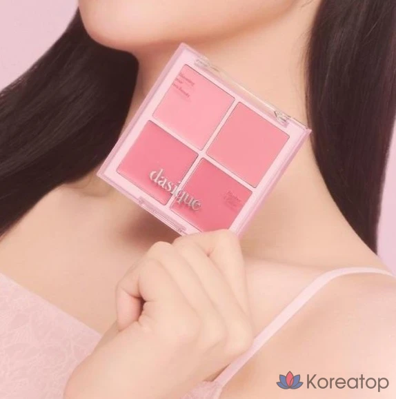 Румяна Dasique Blending Mood Cheek, оттенок 19 Milky Berry, 8 г, 1 шт., фото 5