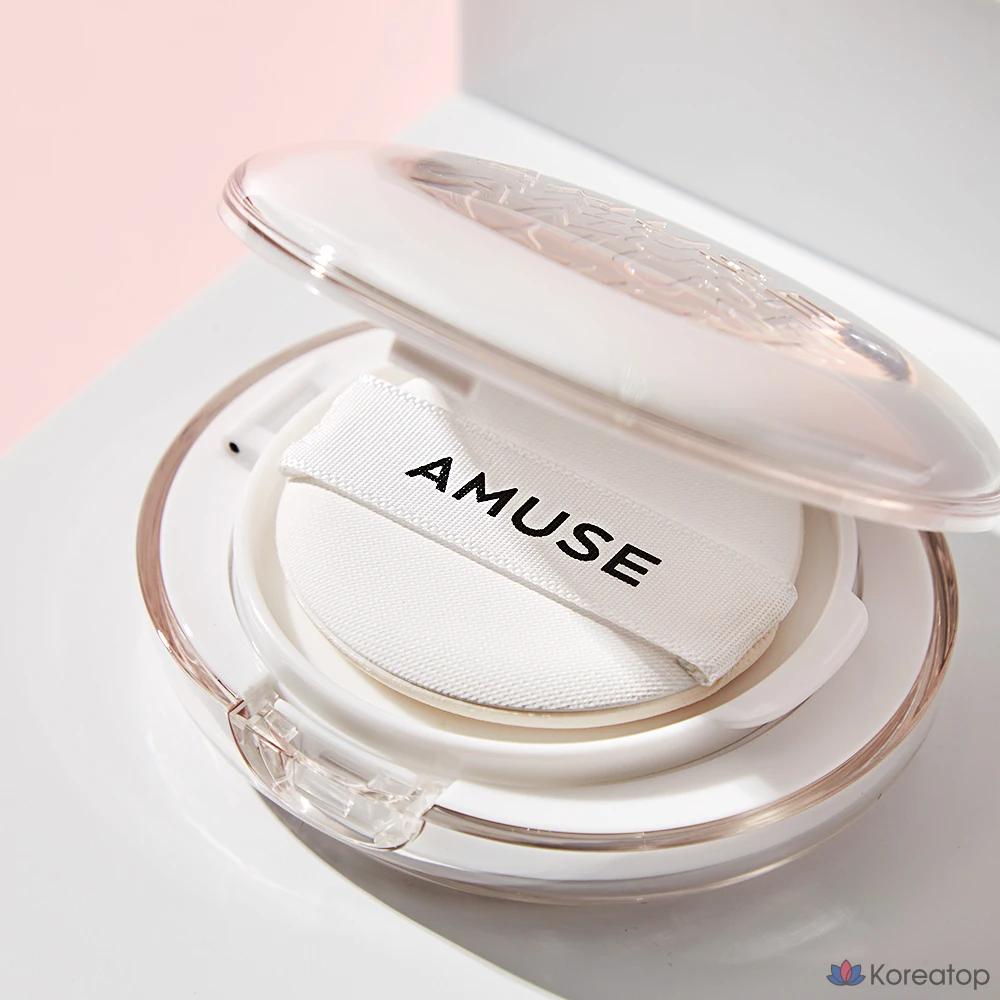 Кушон AMUSE Ceramic Skin Perfecter Cushion, оттенок 01 Porcelain, 15 г, 1 шт., фото 4