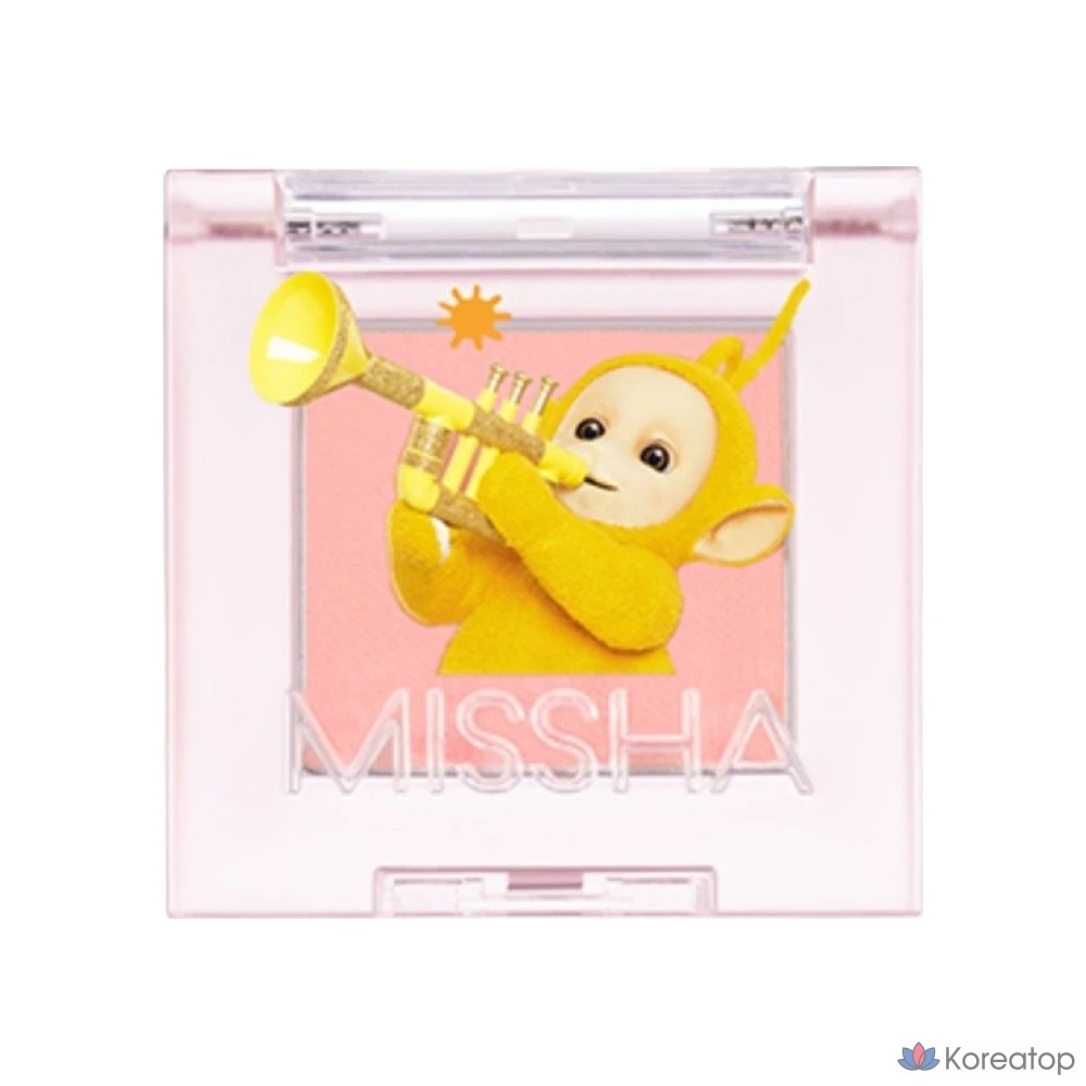 Тени для век Missha Modern Pot Teletubbies Eyeshadow, оттенок 102 Peach Confetti, 1 шт.