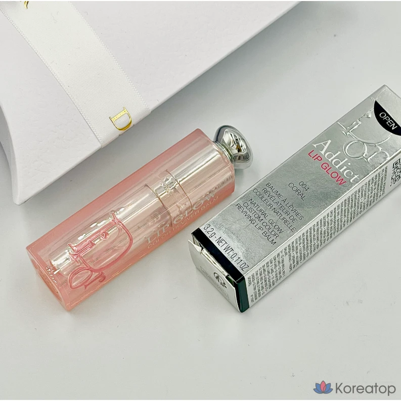 Бальзам для губ Dior Tinted Balm Color Lip Balm New Lip Glow, оттенок Coral Pink 033, 3.2 г, 1 шт., фото 10