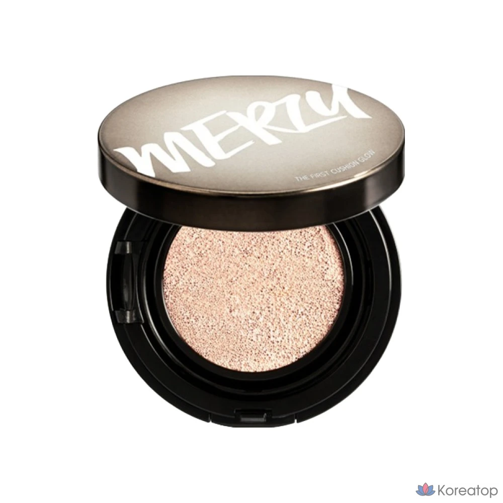 Кушон MERZY The First Glow Cushion Foundation, оттенок 21P Vanilla, 13 г, 1 шт., фото 3