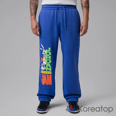 Брюки мужские Jordan Brooklyn Space Jam Fleece Cuff Pants