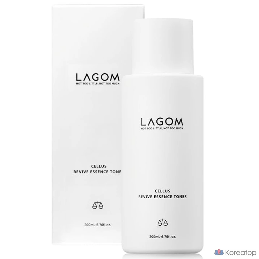 Тонер LAGOM Cellus Revive Essence Toner, 200 мл, 1 шт.