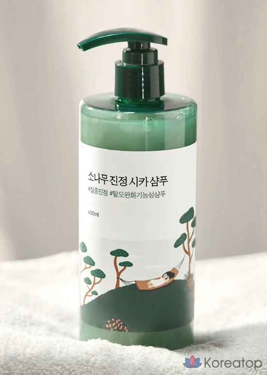 Шампунь Round Lab Pine Calming Cica Shampoo, 400 мл, 1 шт.