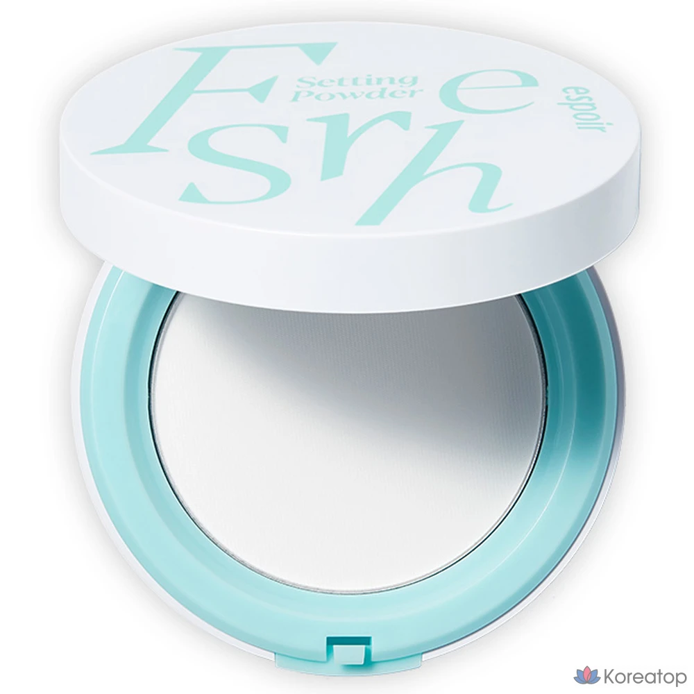 Пудра для лица Espoir Fresh Setting Powder, оттенок White, 9 г, 1 шт.