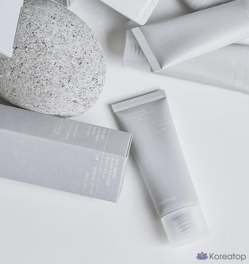 Солнцезащитный крем Celimax Dual Barrier Watery Sun Cream SPF50+ PA++++, 40 мл, 1 шт.