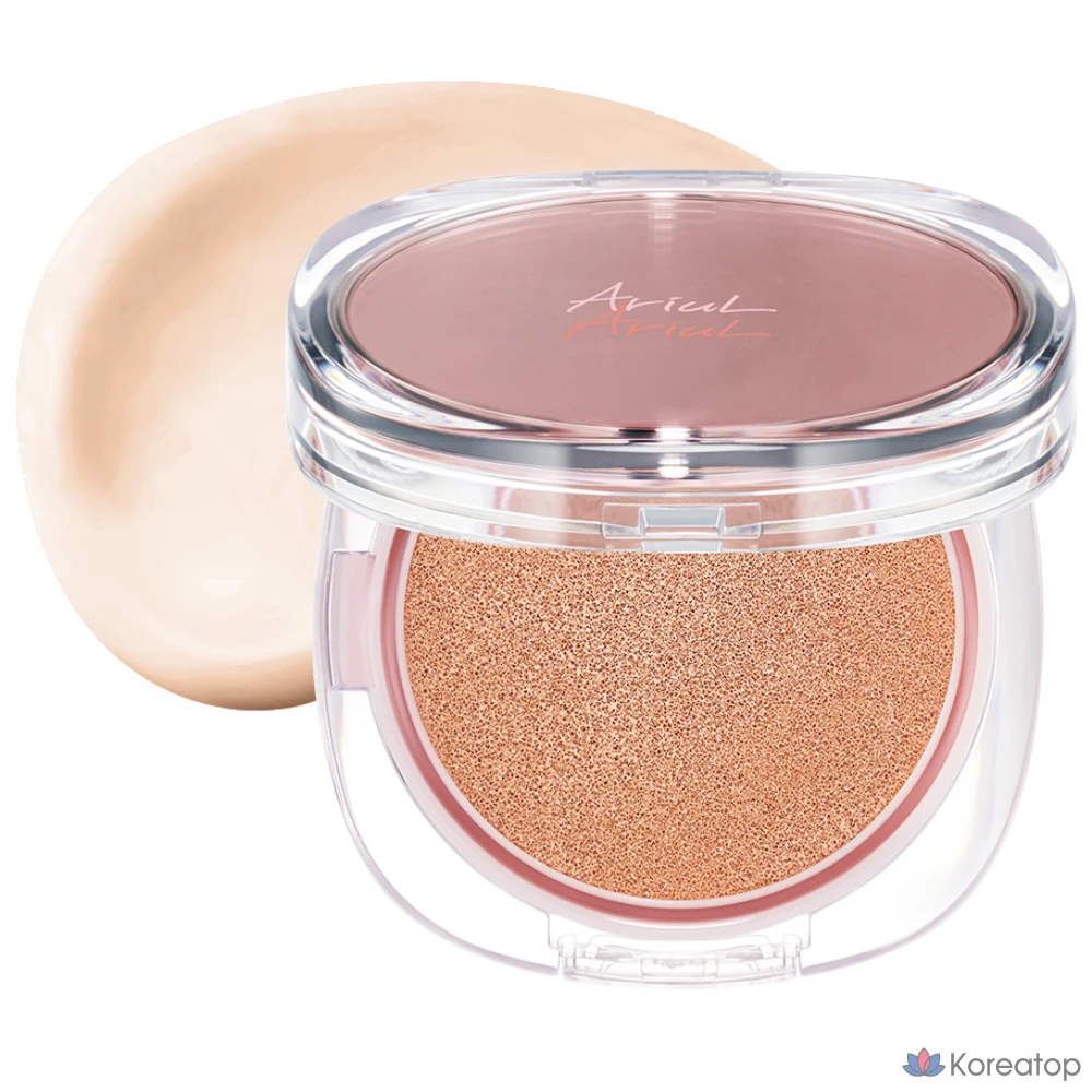 Кушон Ariul Ink Feeder Cover Lasting Cushion SPF50+ PA++++, оттенок 03 Cream Beige / 22, 15 г, 1 шт.