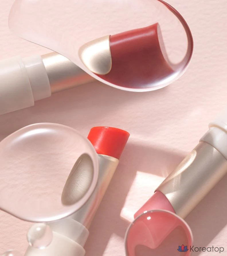 Тинт-бальзам для губ MERZY Glossy Melting Tinted Color Lip Balm, оттенок GL1 High Key Pink, 4 г, 1 шт., фото 9